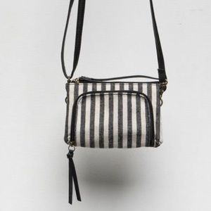 NWT T-Shirt & Jeans Brand Stripe Crossbody Bag